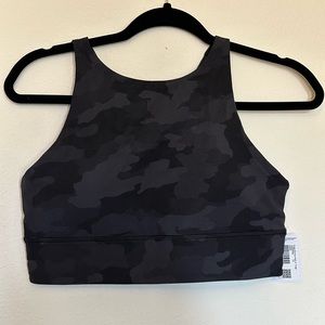 Lululemon Energy High-Neck Longline Tough Bra 
Medium Support- Size 10